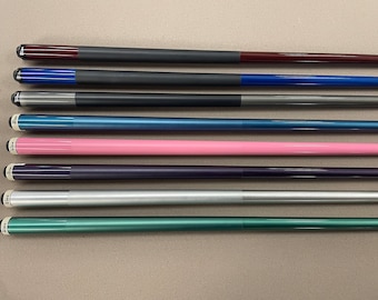 Customized Colored Cue Sticks