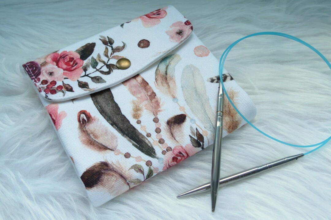 Interchangeable Knitting Needles Case, Dpn Needles, Travel Case