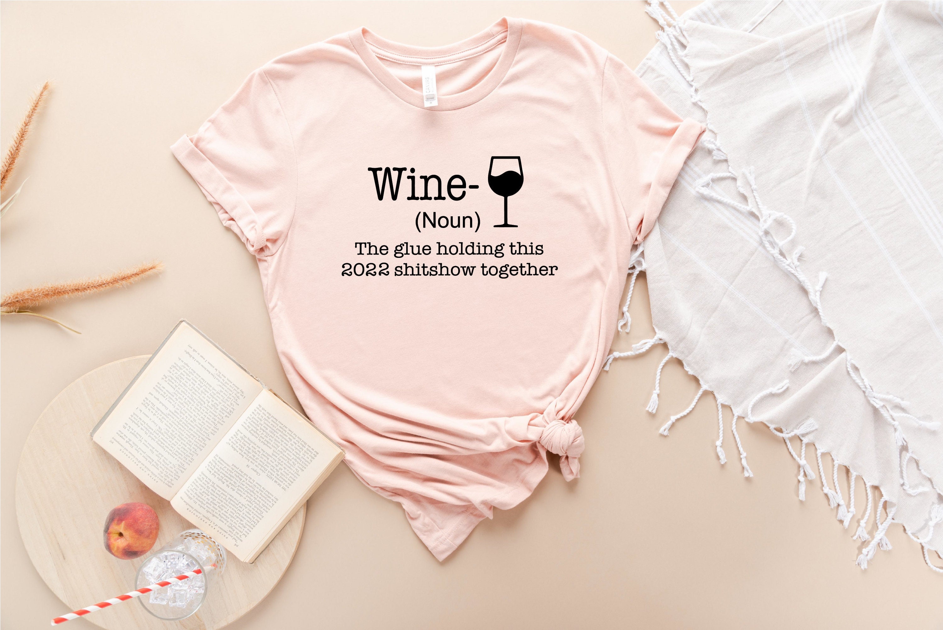 Wine Lover Gift Wine the Glue Holding 