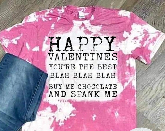 Buy Me Chocolate And Spank Me Shirt Long Sleeve Sweatshirt Hoodie, Valentine's Day Shirt, Funny Holiday Shirt, Valentine's Sweatshirt, Love