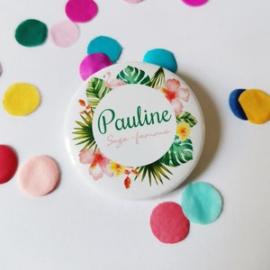 Personalized badge for your blouse - Nurse, nursing assistant, midwife, Aesh, ambulance driver... Different models available