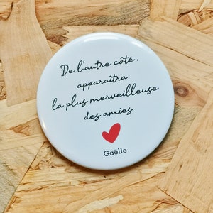 GIFT IDEA espelho personalizado para mamãe, madrinha, babá, amiga, prima, patroa, vovó etc... Espelho de bolso