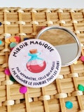 Gift from a TEACHER, NANNY, ATSEM - magic mirror for nursery or school product logo