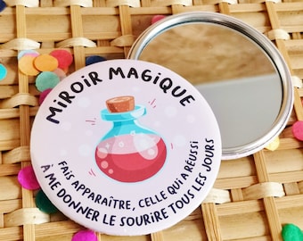 Cadeau de NOUNOU - MIROIR MAGIQUE pour Assistante maternelles, nounous, et puéricultrice - Crèche