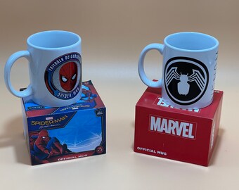 Venom Marvel Voyage Tasse Silicone Couvercle en céramique tasse de café thé cadeau de Noël