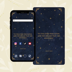 ACOTAR Desktop Wallpaper - ACOTAR Set Wallpaper - A Court of Thorns and