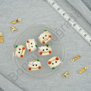 Christmas Beads, Christmas Themed Beads, Christmas Ornoment Bead, Chrismas Ornoment Murano Bead, Handmade Jewelry, Christmas Jewelry
