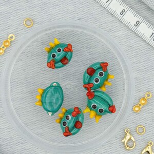 Glass Murano Bead,Frog Figure Muruno Glass,Holey Bead, Handcrafted Figure Murano,Glass Bead Necklace, Necklace & Bracelet Charm, DIY,13361