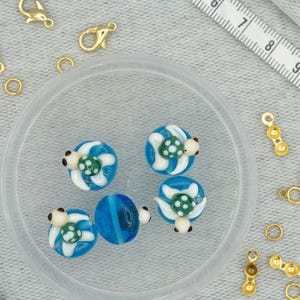Glass Murano Bead, Turtle Figure Murano Beads,Holey Bead, Handcrafted Figure Murano,Glass Bead Necklace,Necklace & Bracelet Charm,DIY,29708