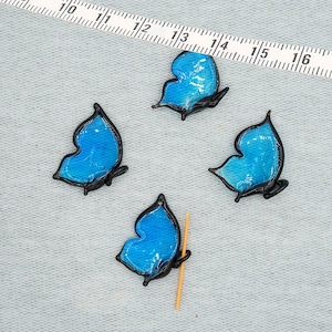 Cuentas de cristal de Murano, Cuentas de mariposa de cristal, Dijes de mariposa de cristal, Dijes de mariposa, Figuras de mariposa, Figuras de animales lindos,