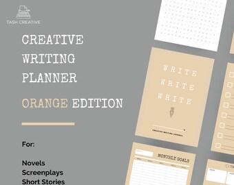 Writer's Planner | Novel, Screenplay, Short Story Outline (Digital Download)