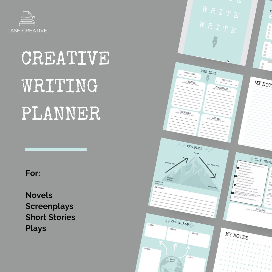 Writer's Planner | Journal | Character | Novel Outline | Screenplay ...