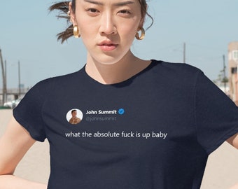 John Summit Shirt Twitter Tee Flowdy Modest Top Funny Twitter Crop Top