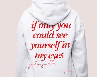 Fred Again Sudadera con capucha Fred Again Camisa Dermot (véate en mis ojos) Letras Camiseta Fred Again.. Merch Camiseta Dermot Kennedy Camisa