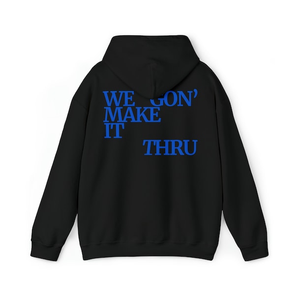 Fred Wieder Hoodie Carlos (Make it Thru) Lyrics Shirt Fred Wieder Unisex Kapuzen Sweatshirt