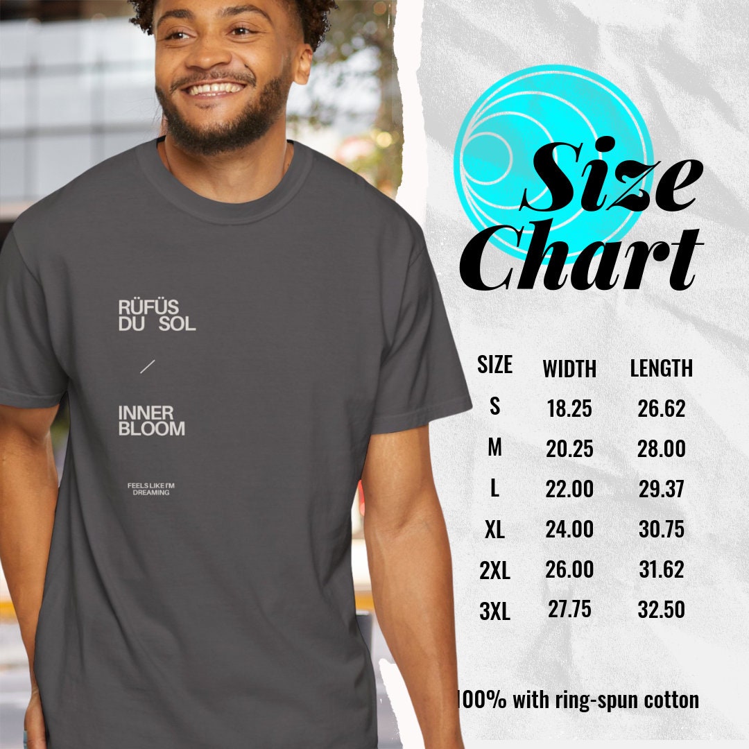 Rufus Du Sol Shirt Inner Bloom Lyrics Shirt Fan Merch Rüfüs Du Sol