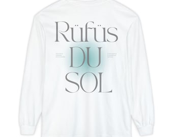 Innerbloom Long Sleeve Rufus du Sol Tshirt Inspired long-sleeve shirts