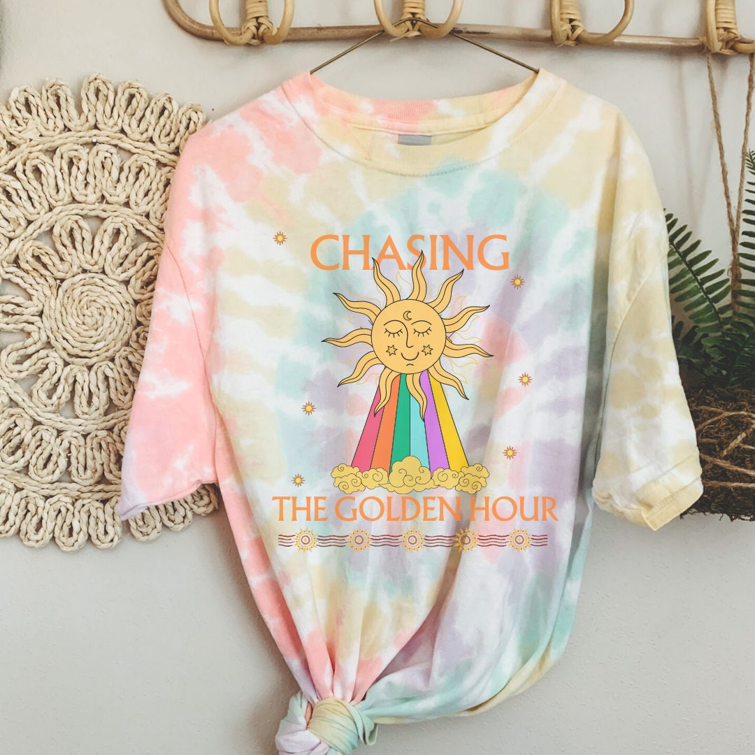 Griz Shirt Chasing the Golden Hour Tie Dye Tee Griz Merch Gift for EDM
