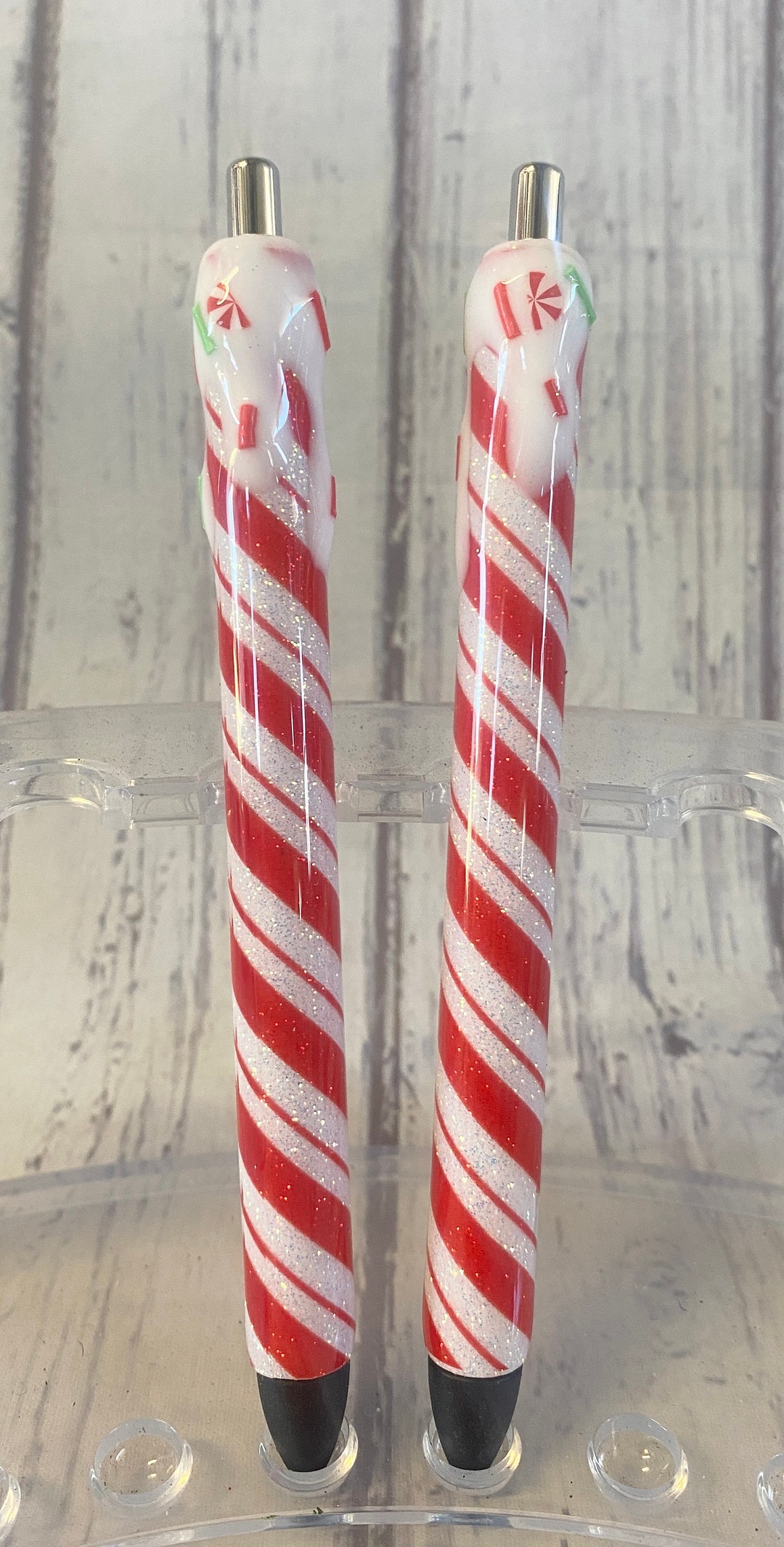 Candy Cane Inkjoy Gel Glitter Pen, Candy Cane Pen, Glitter Pen