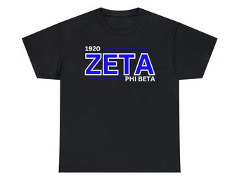 Zeta Phi Beta Sorority T-Shirt | 1920 Zeta Shirt | Zeta Nalia | Zeta Phi Beta Paraphernalia
