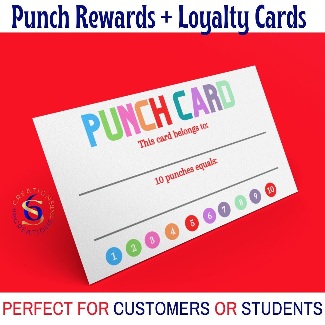 Paper & Party Supplies Paper Youngever Punch Cards 200 Pack Students ...