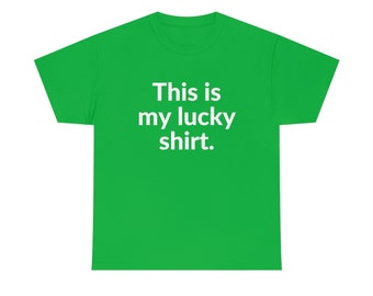 This is my Lucky Shirt,Lucky Shamrock Shirt,Shamrock Tee, Patrick's Day Gift,Patrick's Day Family Matching Shirt,Drinking Shirt