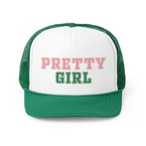 1908 AKA | HBCU Sorority Pink & Green Hat | Alpha Kappa Alpha Crewneck | Aka Trucker Hat | Sorority Fraternity | AGP Nalia