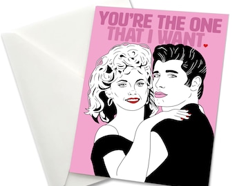 Grease Valentine's Day Cards