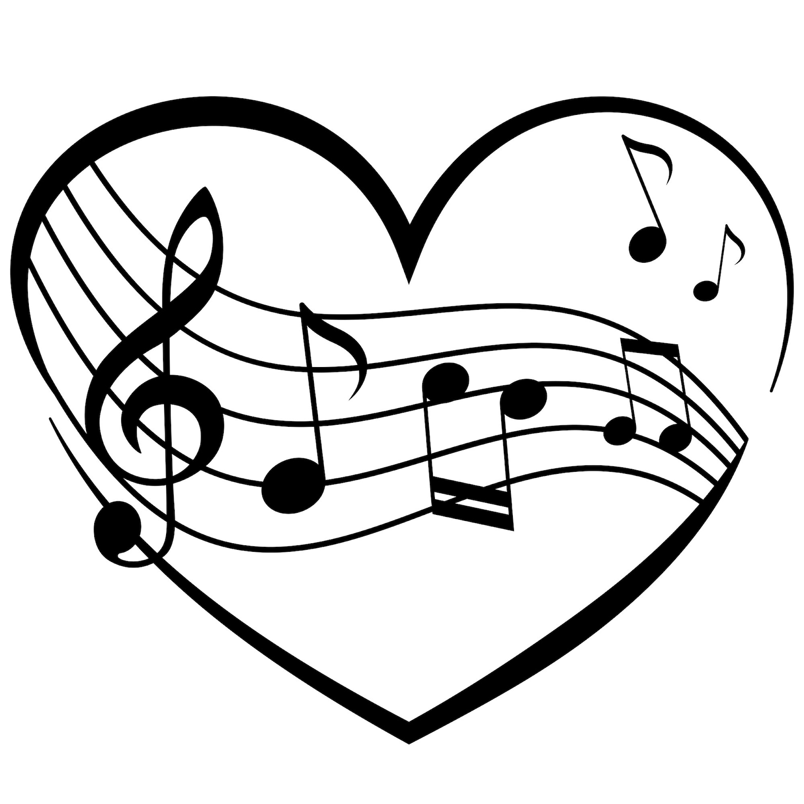 Music Notes SVG Bundle Music Notes for Digitial Download - Etsy Canada