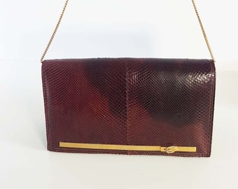 snakeskin pocketbook