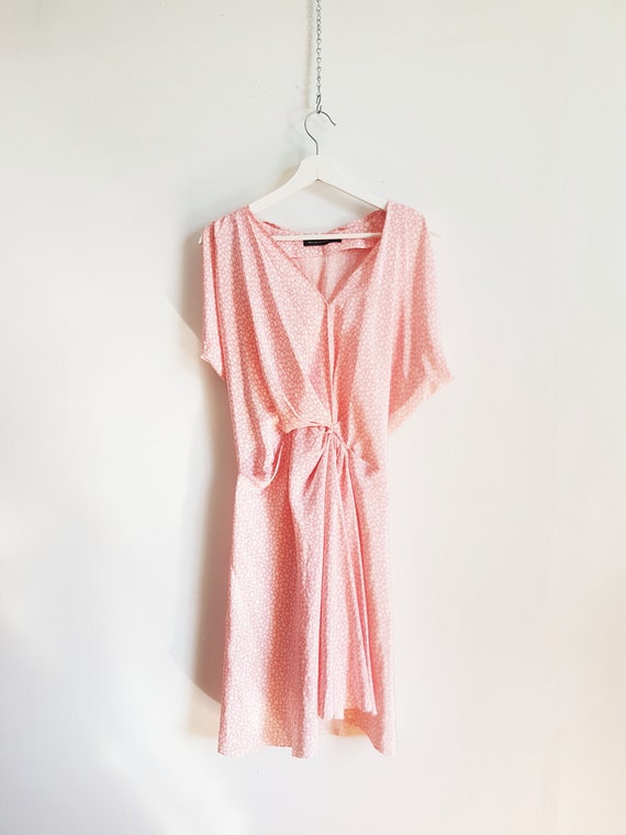 Vintage Balenciaga Pink Silk Dress Size 38, Vinta… - image 6