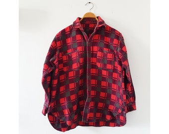 champion flannel hooded shirts & tops