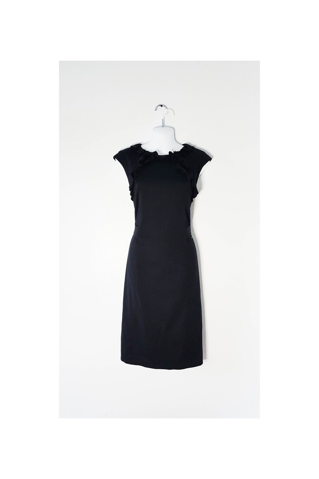 Escada black best sale dress