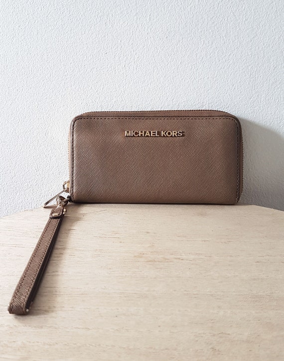 Mk taupe wallet Gem