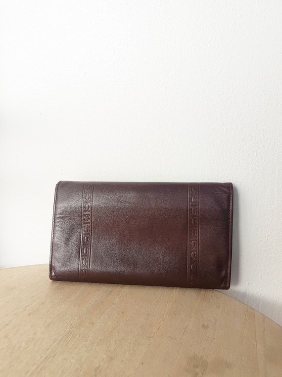 Buck Vintage Tan Leather Secretary Wallet main image 0