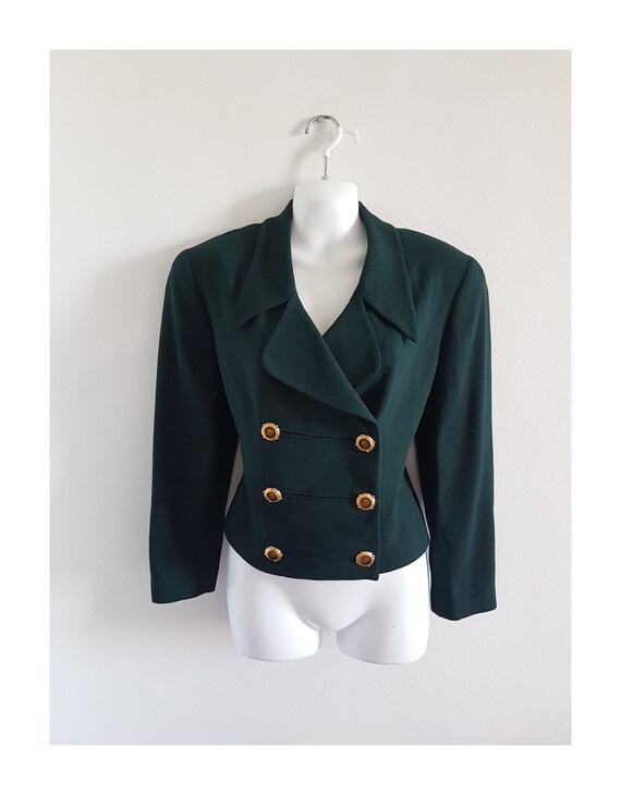 vintage cropped blazer Elie Tahari Gem