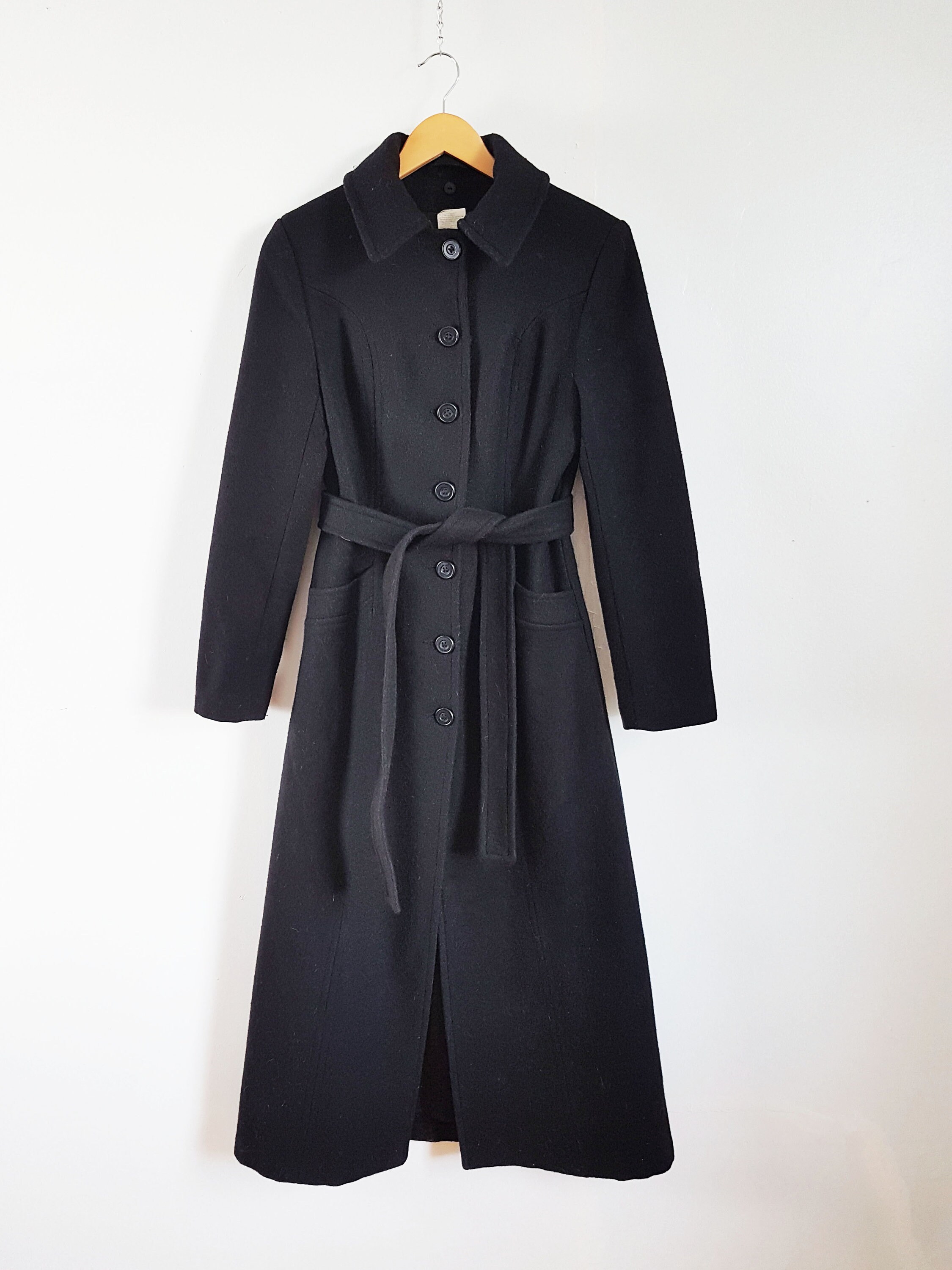 Angie 2 Wool Coat Black 090