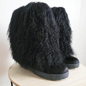 Bottes De Neige Oscar Sport Fourrure – Italienne Taille EU 38 (US 7) Neuves Sans Boîte