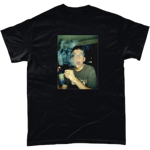 Mclovin Smoking Graphic vintage-style T-Shirt (unisex)