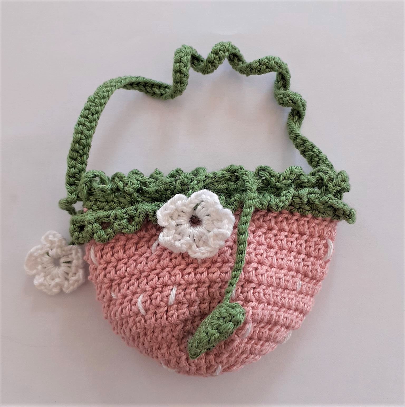 Strawberry Bag Digital Crochet Pattern - Etsy