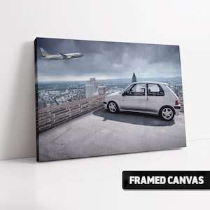 Peugeot 106 GTi Rally Car Stretched Canvas Print or Fine Wall Art Photo Poster Print | Choose from 5 Sizes