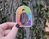 Dean Winchester Stained Glass Sticker