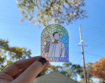 Jack Kline Supernatural Stained Glass Sticker