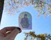 Purgatory Dean Winchester Stained Glass Sticker