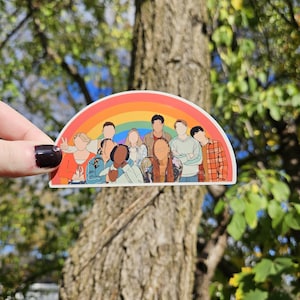 Heartstopper Season 3 Sticker With Rainbow