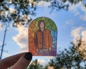 Sam Winchester Stained Glass Sticker
