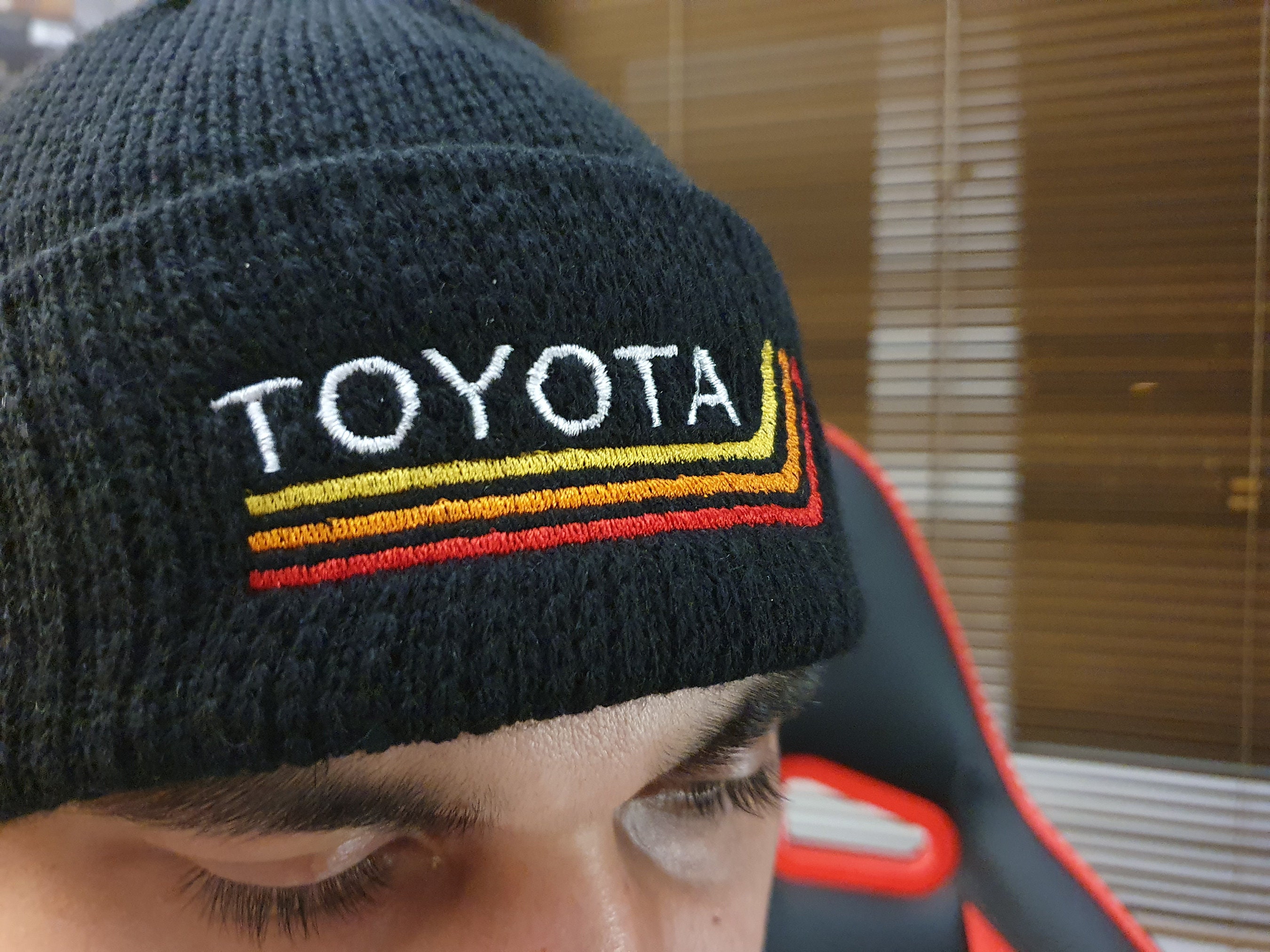 Retro Toyota Racing Logo Embroidered 12 