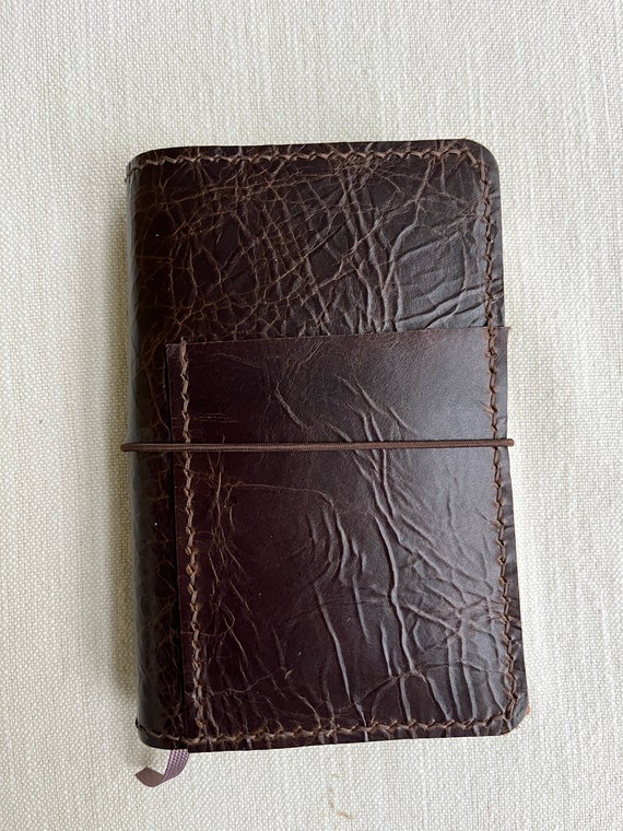 Pocket Leather Folio, Wyatt Chocolate