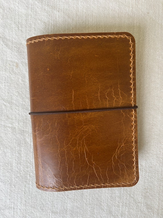 Passport Leather Folio, Wyatt Tan