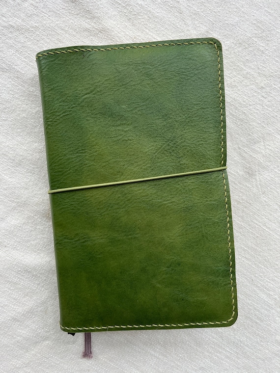 Moleskine Expanded Leather Folio, Italian Green